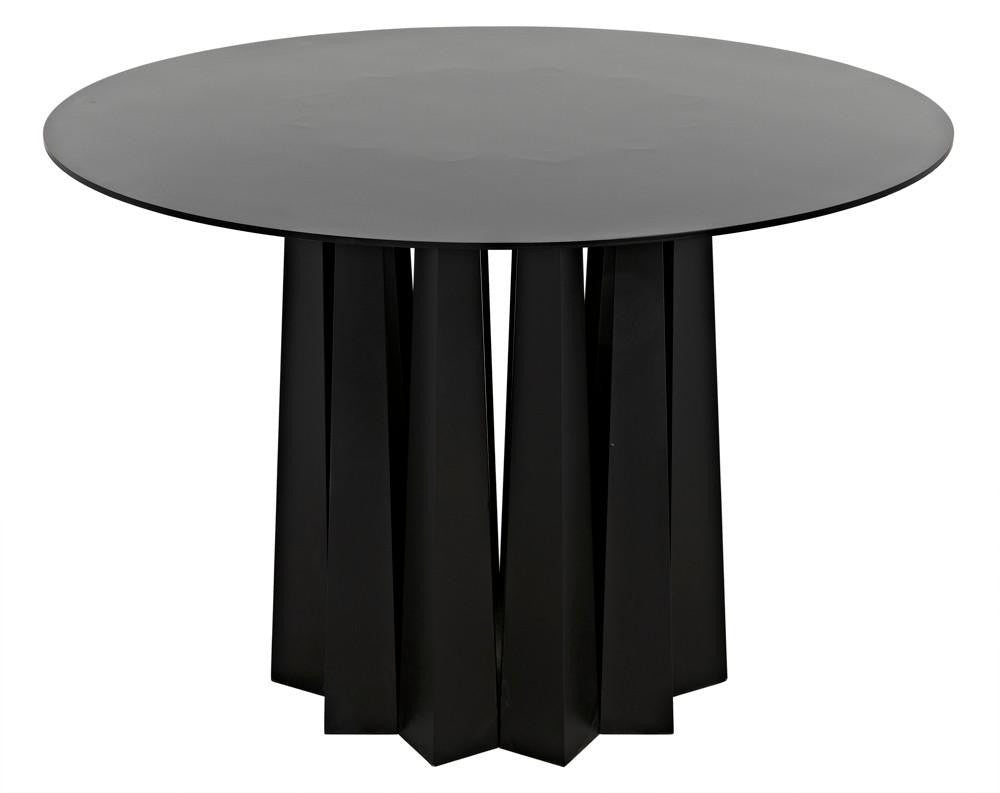 Noir Column Dining Table