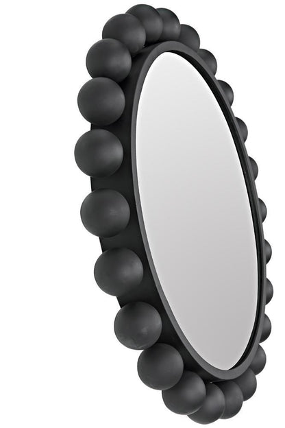 Noir Cooper Mirror Matte Black