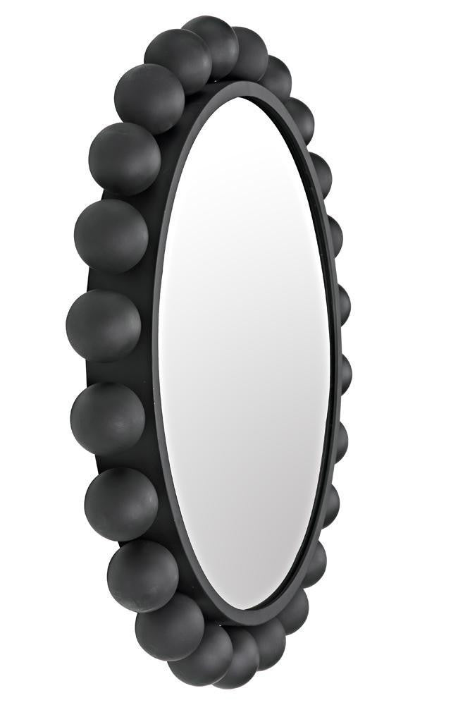 Noir Cooper Mirror Matte Black