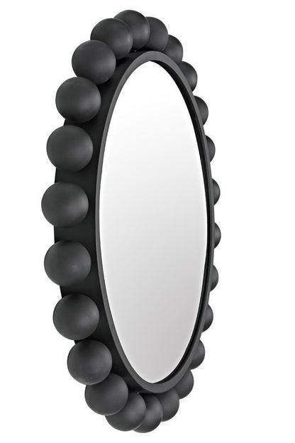Noir Cooper Mirror Matte Black