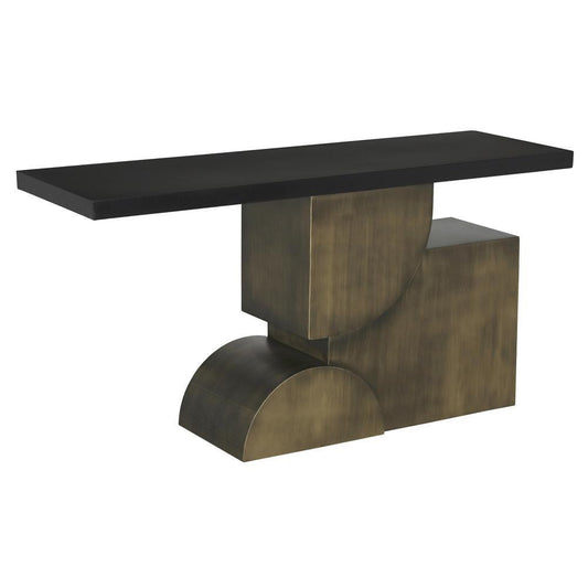 Noir Couture Console Matte Black