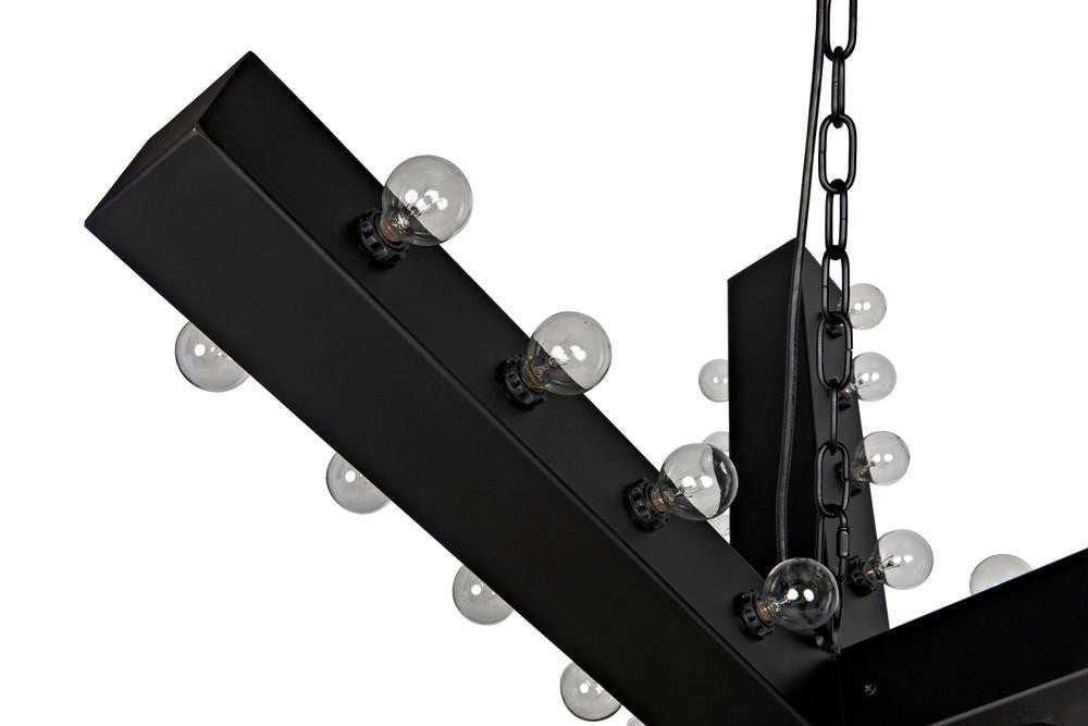 Noir Cruzar Chandelier