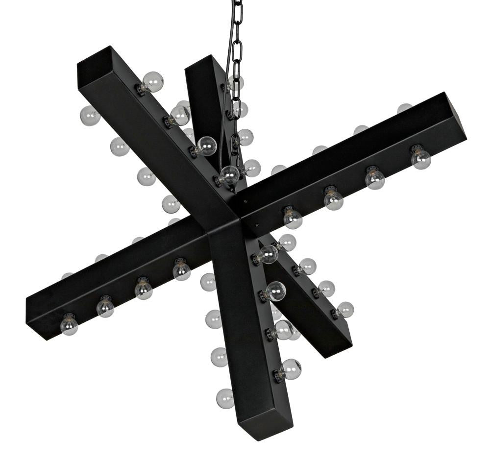 Noir Cruzar Chandelier