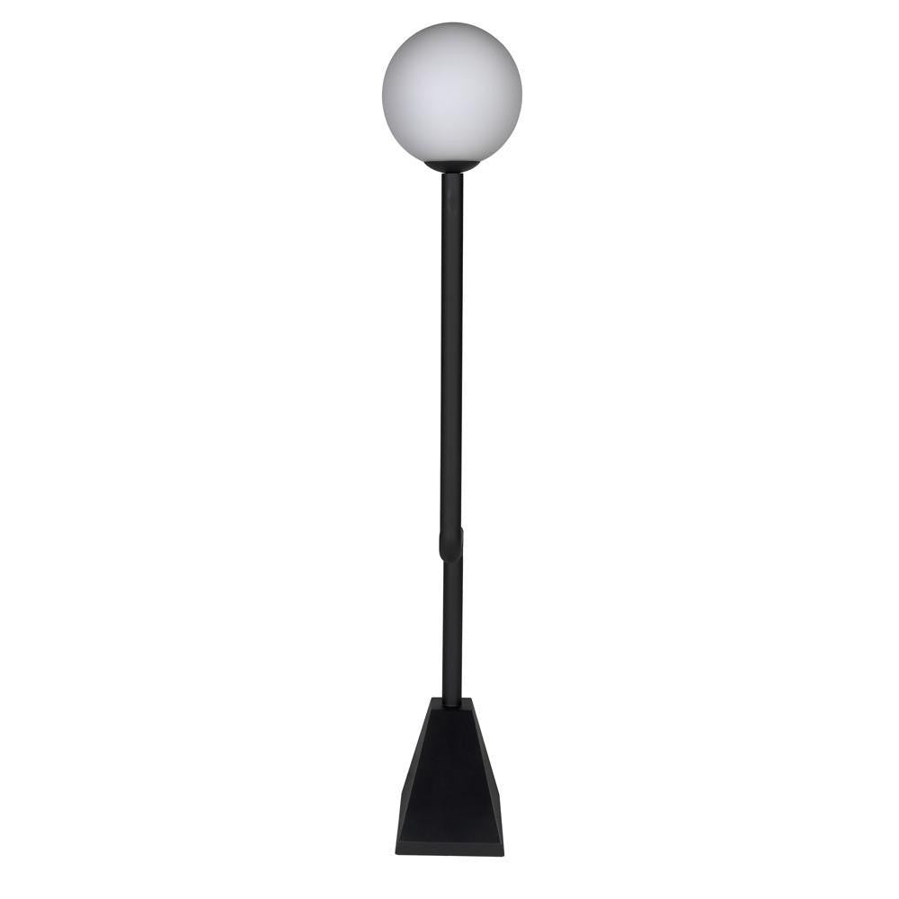 Noir Dallas Floor Lamp Matte Black