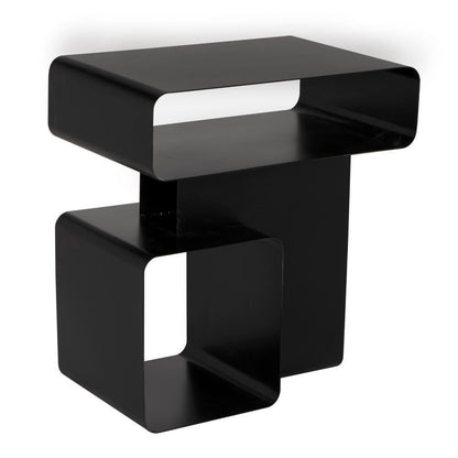 Danville Side Table, Gun Metal