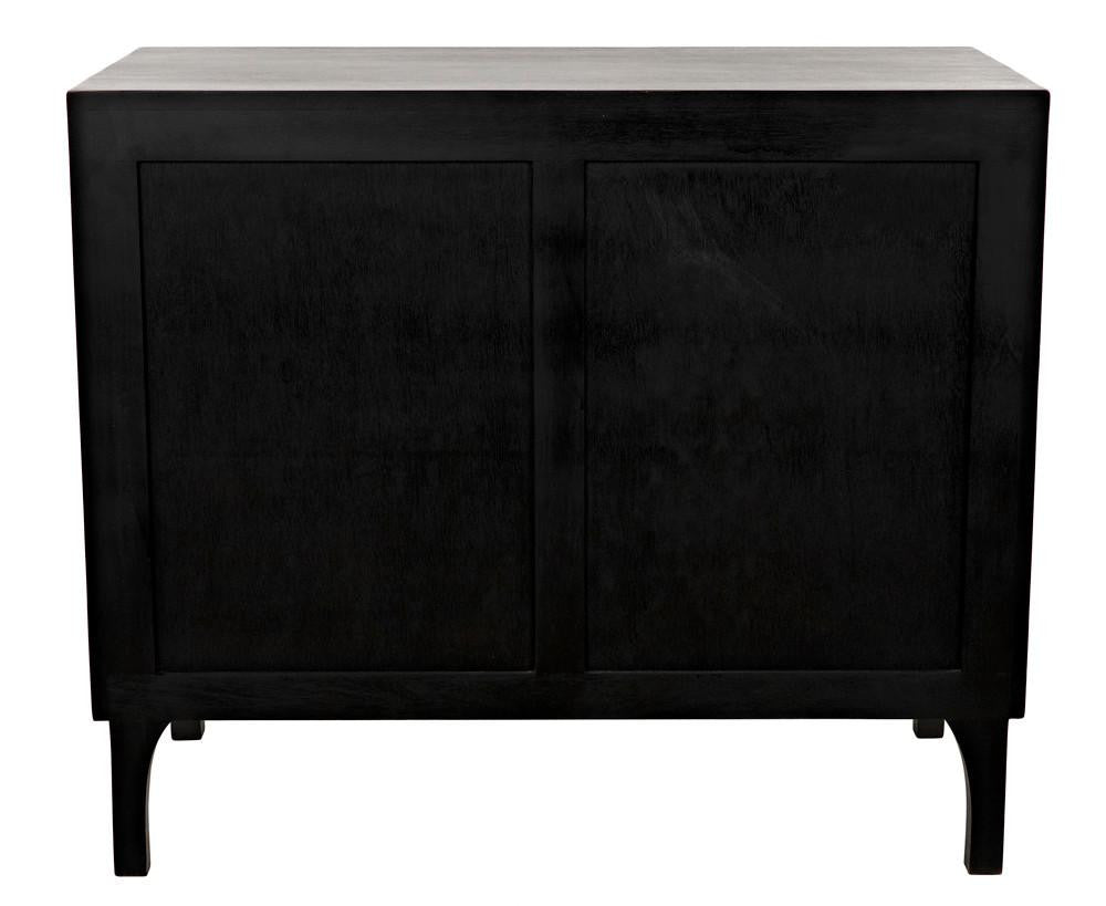 Noir Daryl Dresser, 3-Drawer, Pale, 38"W GDRE164P, Noir GDRE164P YUU6013LUY