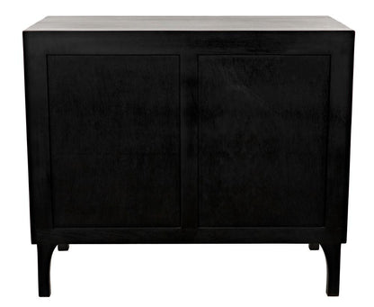 Noir Daryl Dresser, 3-Drawer, Pale, 38"W GDRE164P, Noir GDRE164P YUU6013LUY