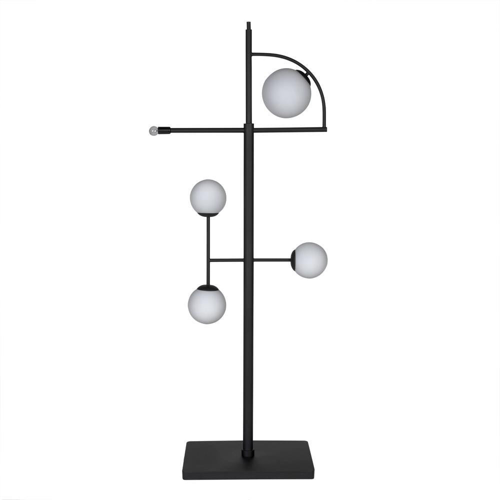Noir Dasha Floor Lamp Matte Black