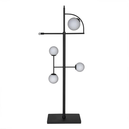 Noir Dasha Floor Lamp Matte Black
