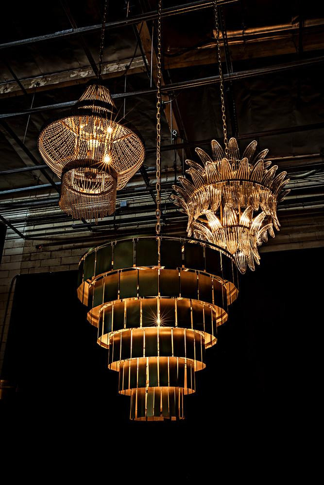 Noir Domo Chandelier