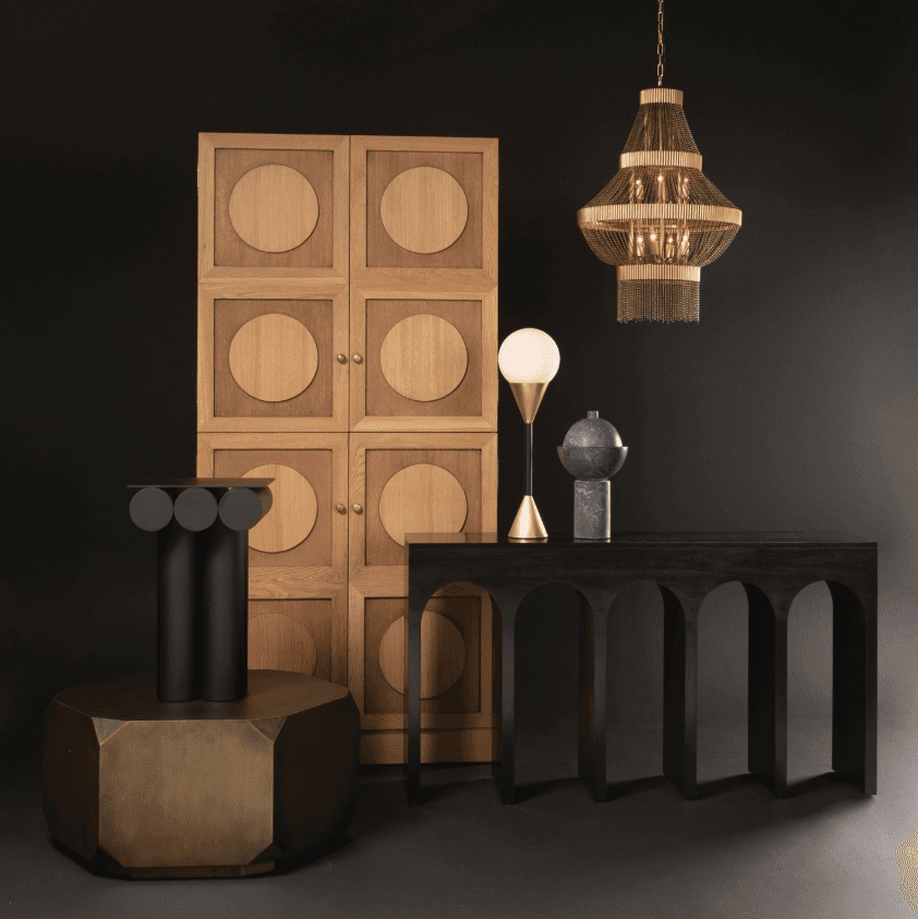 Noir Domo Chandelier