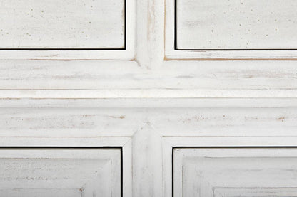 Noir Drop Console White Wash