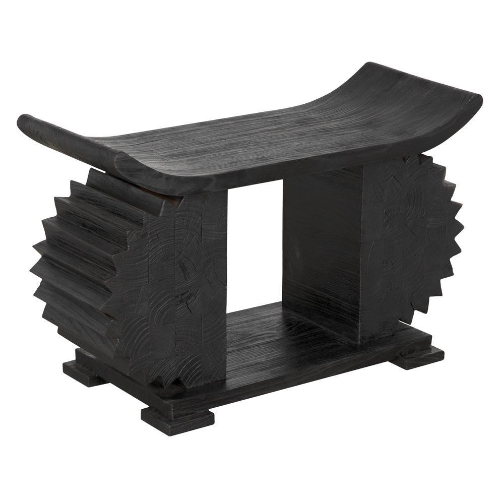 Noir Duma Bench Burnt Black
