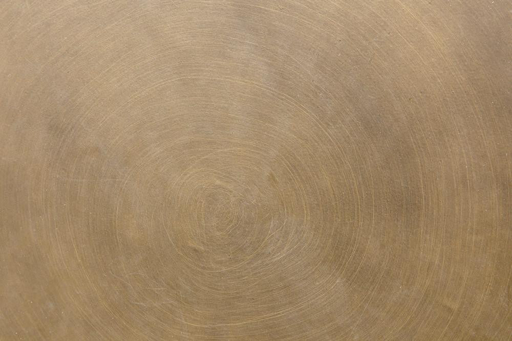 Noir Eclipse Side Table, Aged Brass, 26"H (GTAB302AB YUU6013MU7)