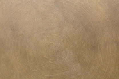 Noir Eclipse Side Table, Aged Brass, 26"H (GTAB302AB YUU6013MU7)