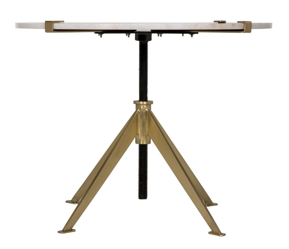 Noir Edith Side Table Matte Black