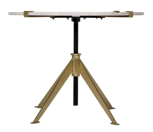 Noir Edith Side Table Matte Black
