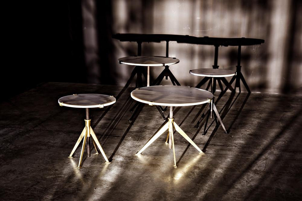 Noir Edith Side Table, Matte Black, 24.5"H (GTAB679MTB-L YUU6013MUA)