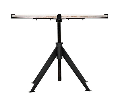 Noir Edith Side Table, Matte Black, 24.5"H (GTAB679MTB-L YUU6013MUA)