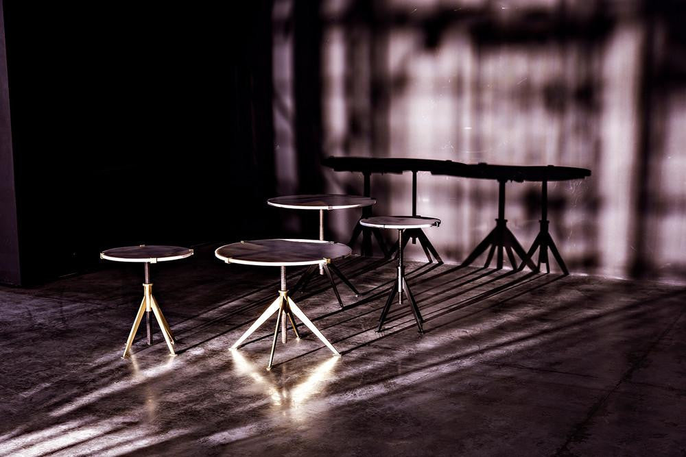 Noir Edith Side Table, Matte Black, 24.5"H (GTAB679MTB-L YUU6013MUA)