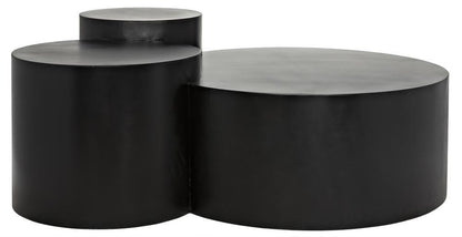 Noir Ella Coffee Table Matte Black