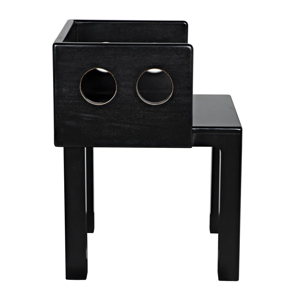 Noir Elton Chair GCHA311HB