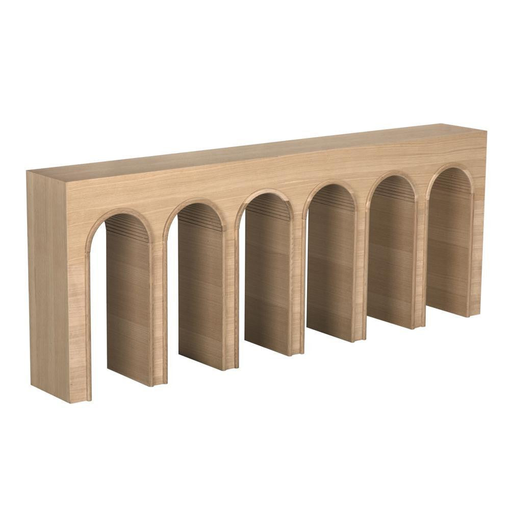 Enzo Console White Oak