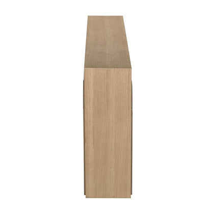 Noir Enzo Console, X-Large White Oak