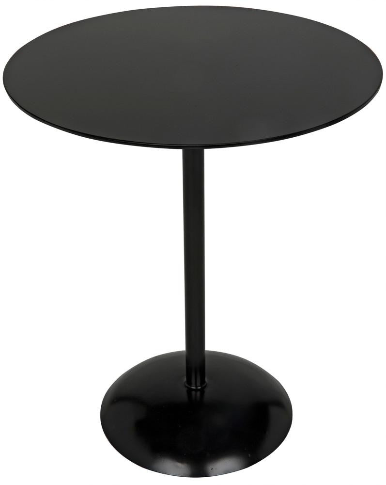 Noir Felix Side Table Antique Brass