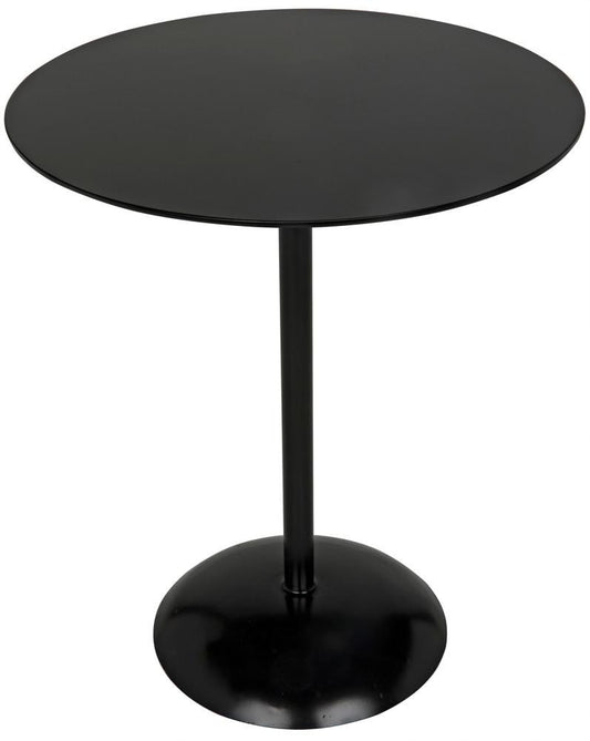 Noir Felix Side Table Antique Brass