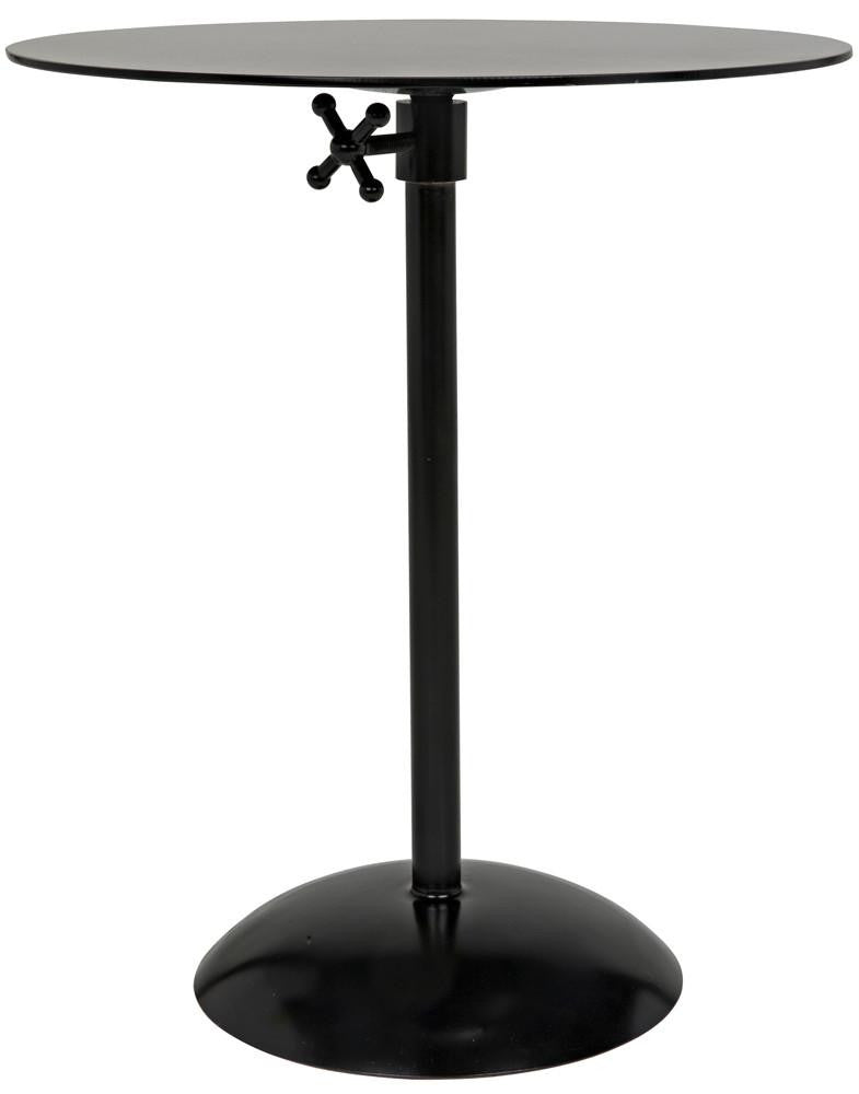 Noir Felix Side Table Matte Black