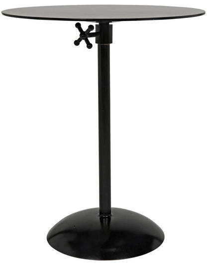 Noir Felix Side Table Matte Black