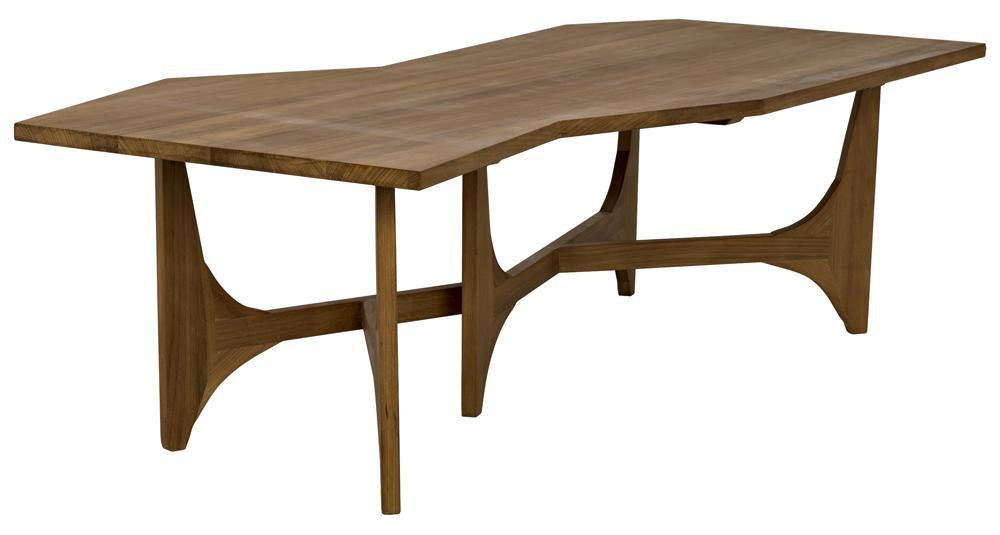 Noir Fenton Coffee Table Gold Teak