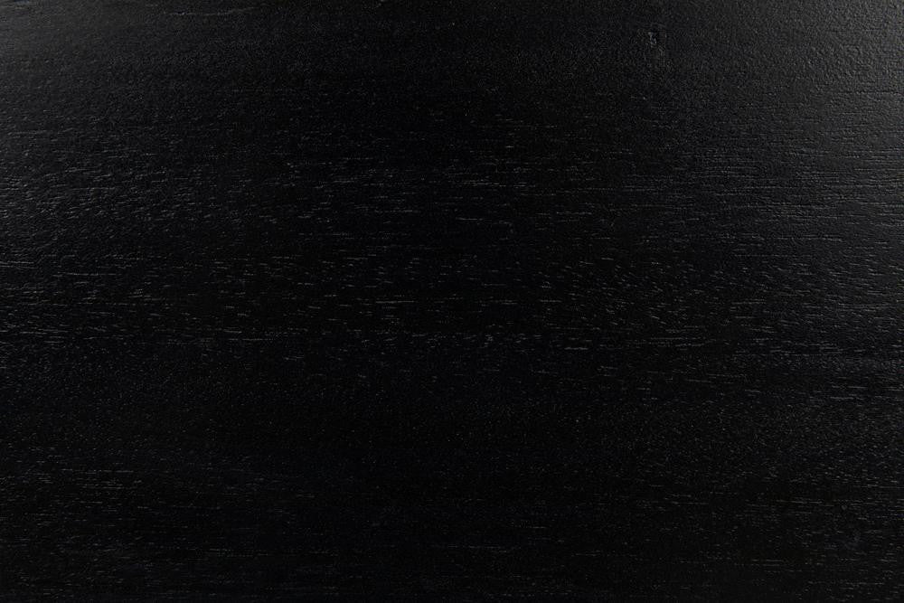 Noir Ferret Bed, Cal-King, Hand Rubbed Black