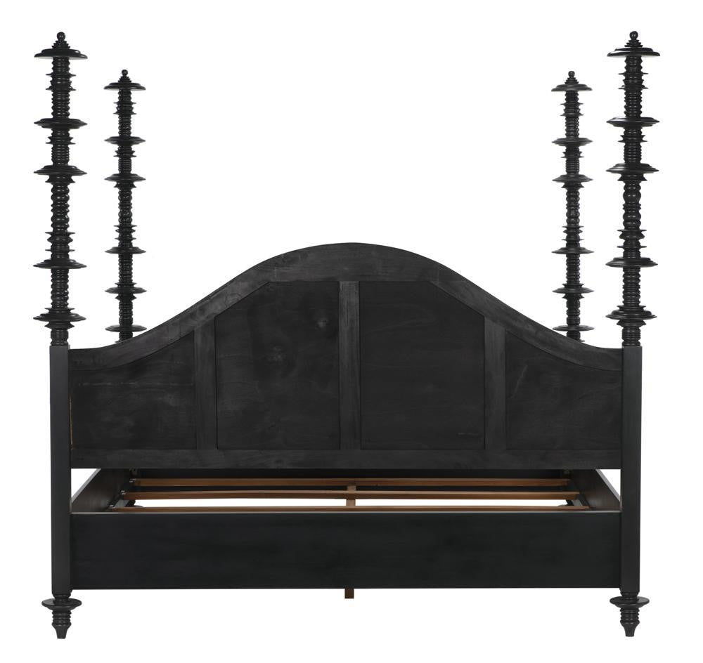 Noir Ferret Bed, Eastern King, Pale