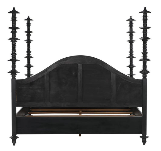 Noir Ferret Bed, Eastern King, Pale