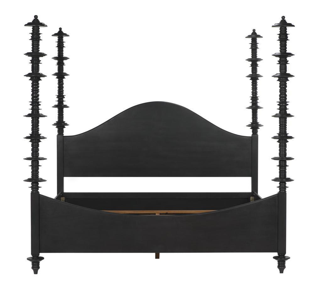 Noir Ferret Bed, Eastern King, Pale