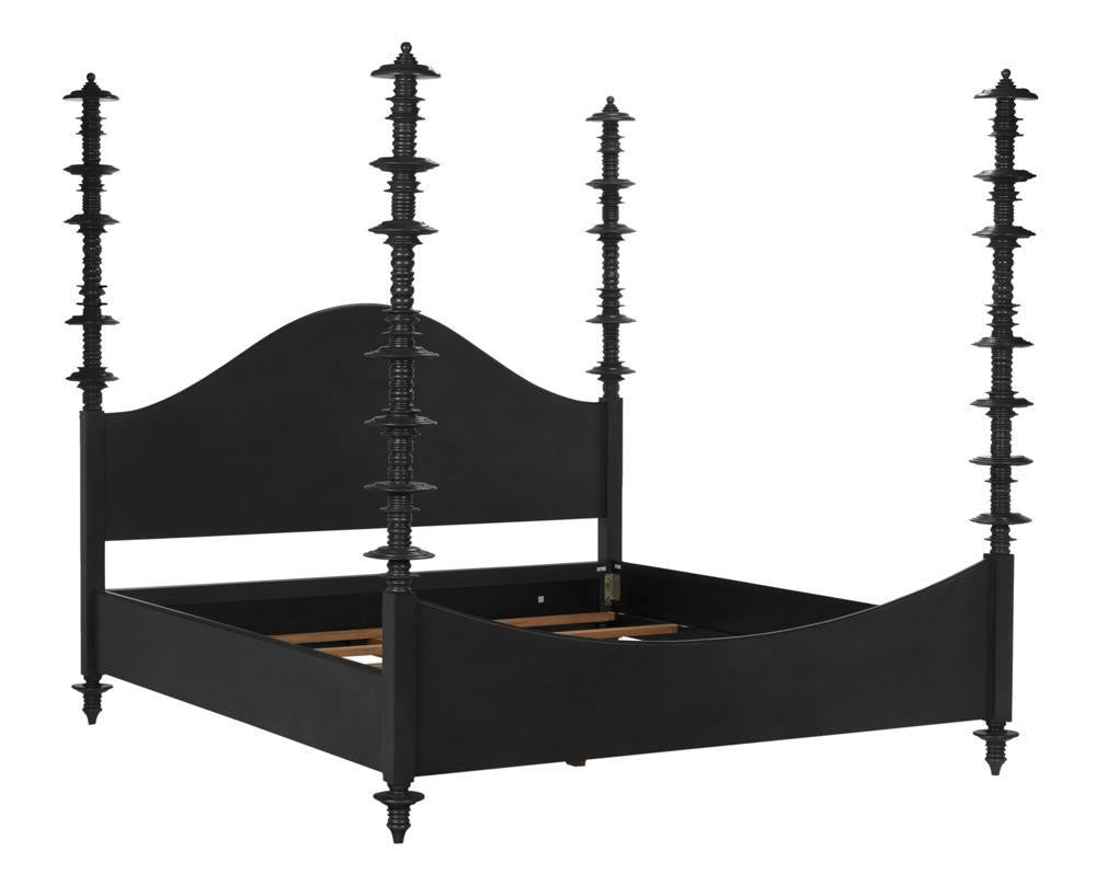 Noir Ferret Bed, Eastern King Pale