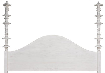 Noir Ferret Bed, Eastern King, White Wasj