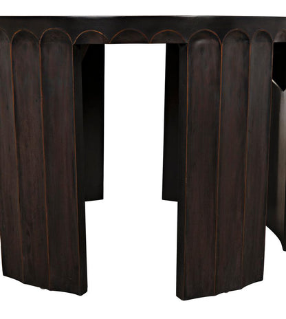 Noir Fluted Side Table