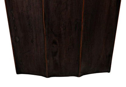 Noir Fluted Side Table