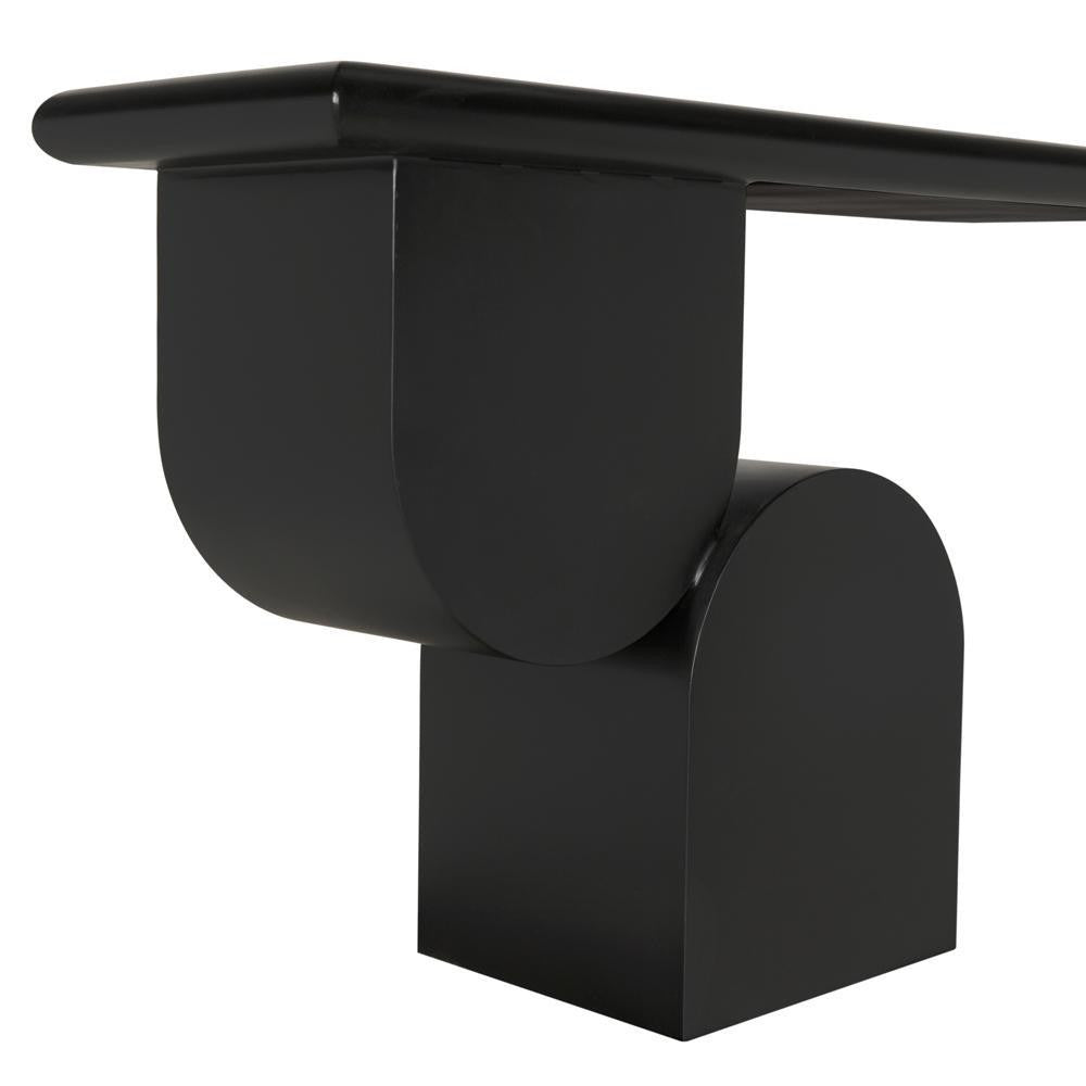 Noir Fraser Console Matte Black