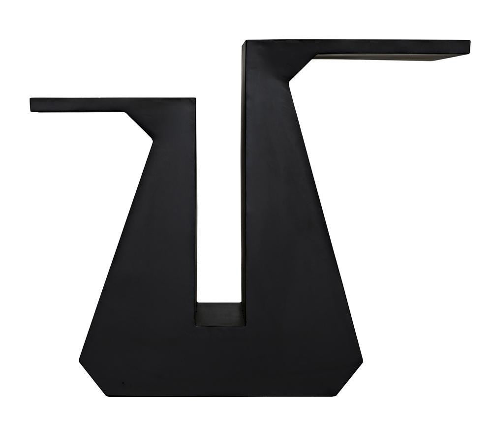 Noir Gaston Console/Side Table Noir GCON422MTB