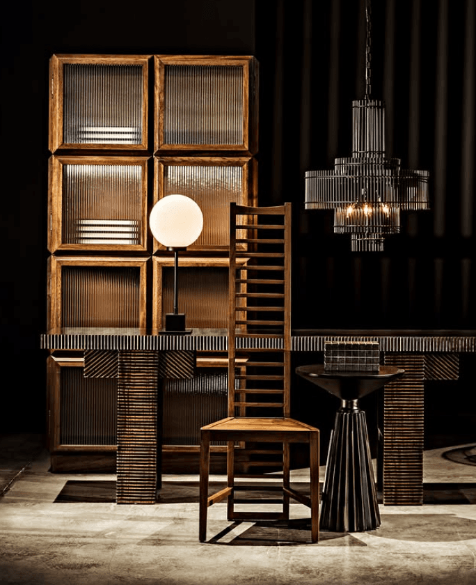 Noir Ghost Chandelier