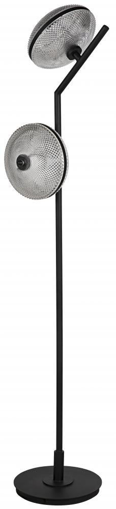 Noir Gibson Floor Lamp Matte Black