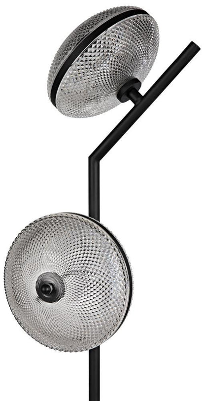 Noir Gibson Floor Lamp