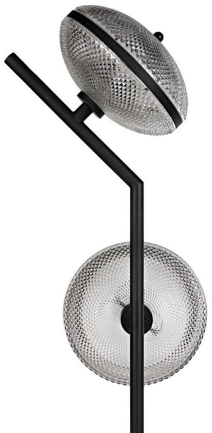 Noir Gibson Floor Lamp