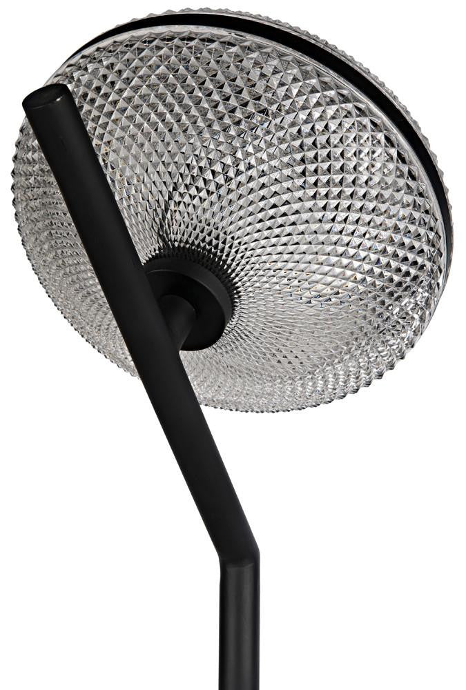 Noir Gibson Floor Lamp