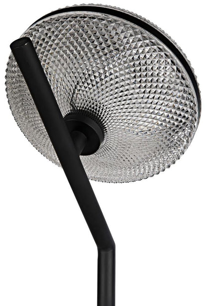 Noir Gibson Floor Lamp