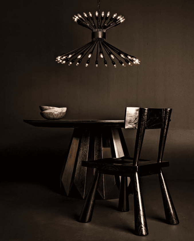 Noir Gilbert Dining Chair
